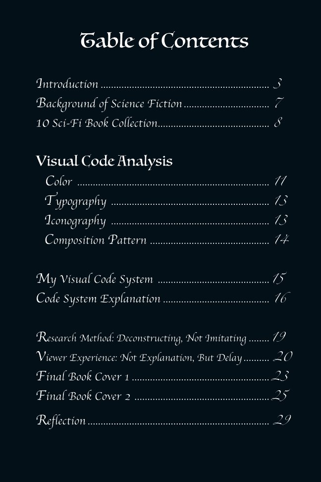 Visual Grammar of Sci-Fi project page 4