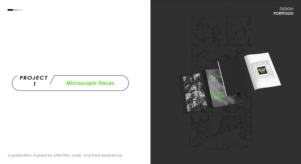 Microscopic Traces project page 4