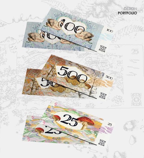 Imagined Forest Currency project presentation